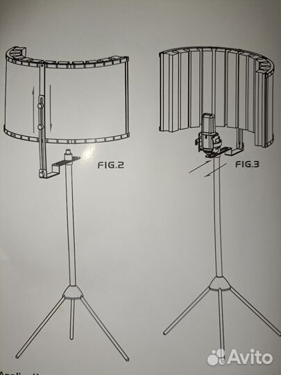 Акустический экран для микрофона