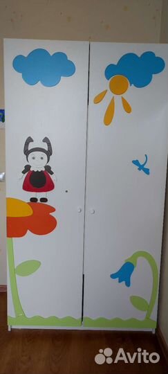 Детский Шкаф с кроваткой