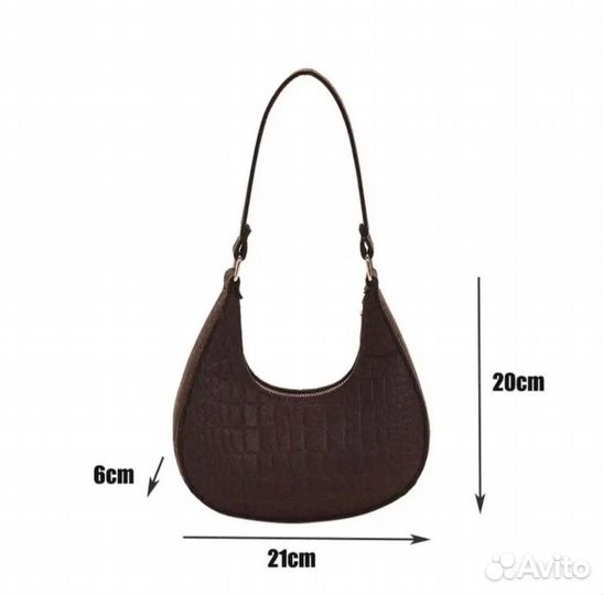Сумка женская на плечо из войлочной ткани