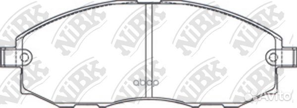 PN0434 Колодки тормозные hyundai H-1/starex 2.4