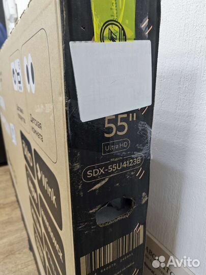 Новый Smart tv 55