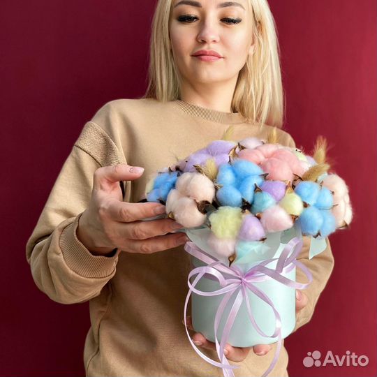 Композиция из хлопка