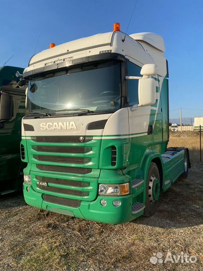 Scania P440 с прицепом, 2013