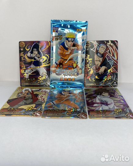 Бустеры наруто 1 шт