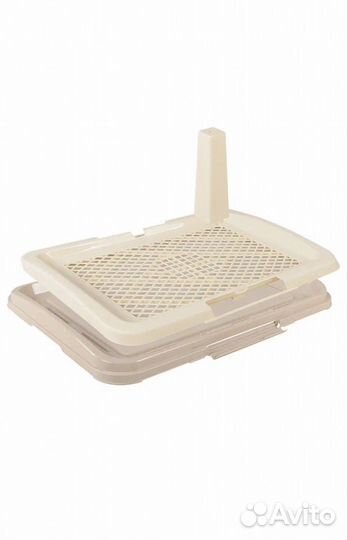 Лоток для собак со столбиком L