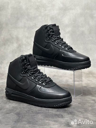 Мужские зимние кроссовки с мехом nike duckboot