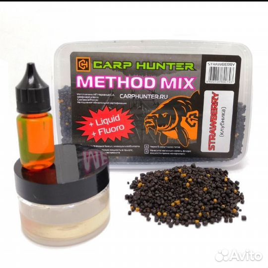 Method mix Pellets (клубника) carphunter