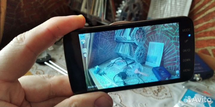 Регистратор с камерой заднего вида