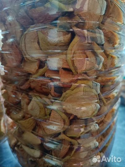 Яблочные чипсы