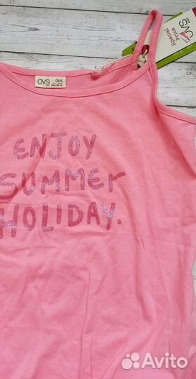 Новая майка топ S 164 OVS Италия