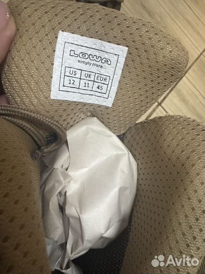 Тактические ботинки lowa 44