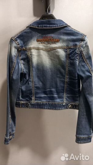 Джинсовая куртка женская