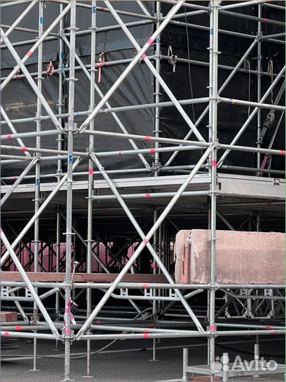 Продажа/аренда - строительные леса для сцен Layher