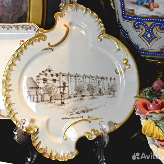 Тарелка.19 век.Франция.Haviland.Лимож