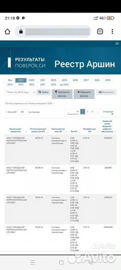 Счётчик воды