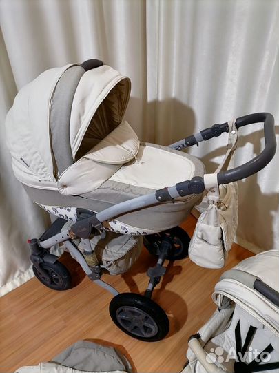 Коляска 2 в 1 Adamex Barletta/состояние отличное