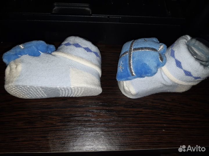 Носочки-браслетики погремушка