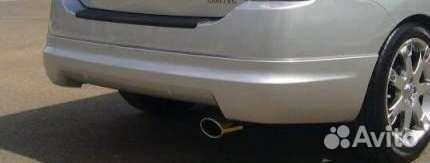 Задняя губа Toyota prius 20