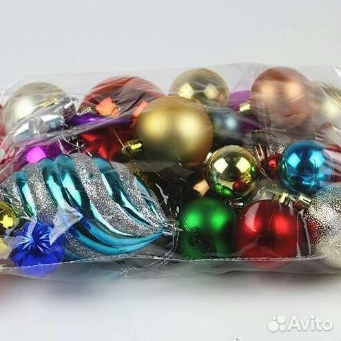 Елочные игрушки набор