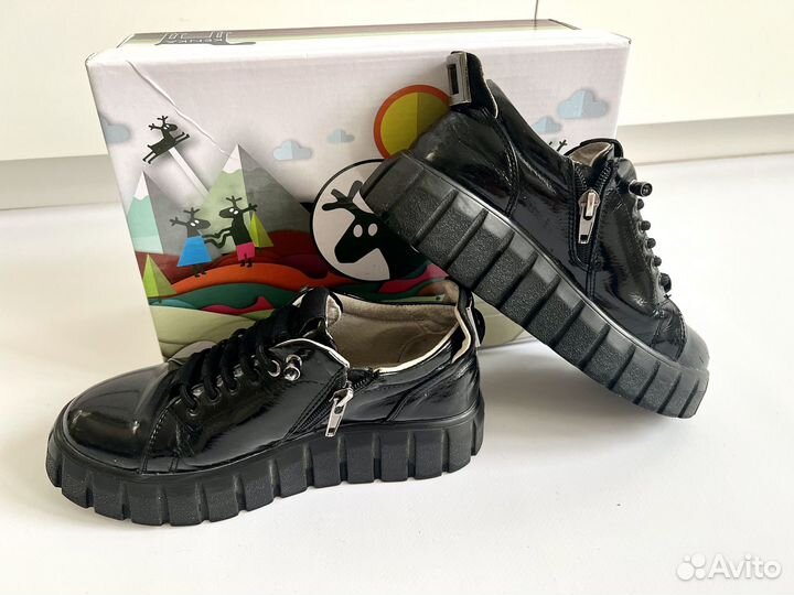 Полуботинки для девочки Kenka, p.35