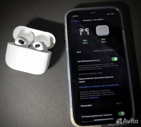 Наушники apple airpods 3 NEW 2024