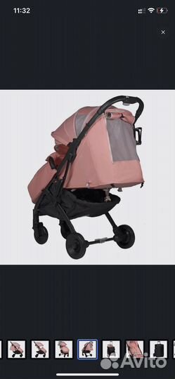Прогулочная коляска Compatto Pink