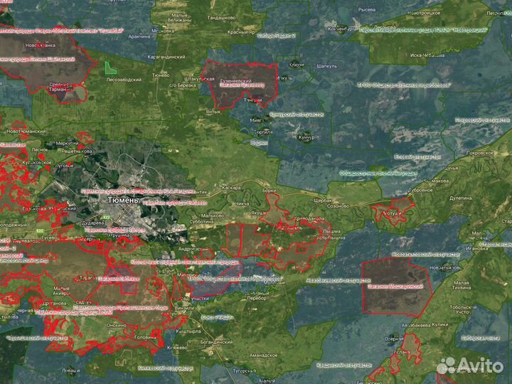 Топографическая карта Тюменской области для Garmin