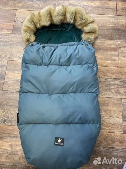 Зимний конверт в коляску elodie details новый