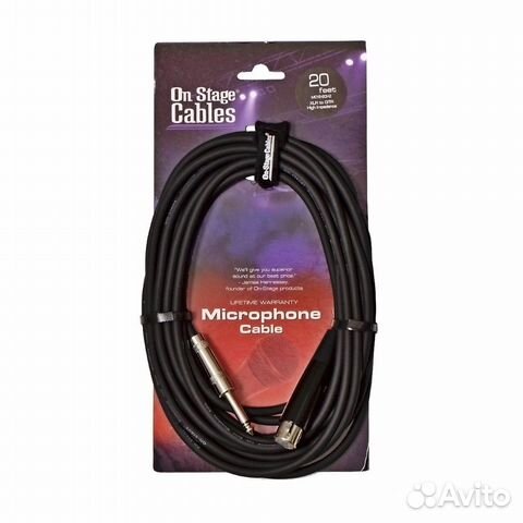 Профессиональный кабель OnStage MC12-20HZ