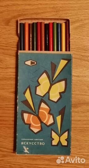Цветные карандаши СССР
