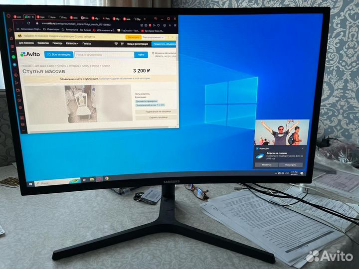 Монитор Samsung C27FG73 144Гц