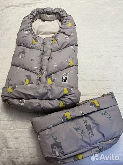 Конверт трансформер leokid зимний