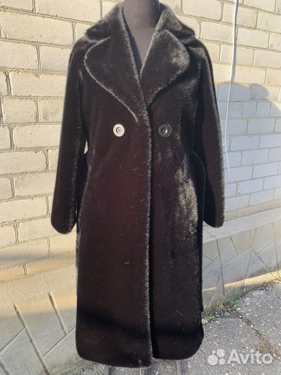 Искусственная шуба под норку 48 50 размер