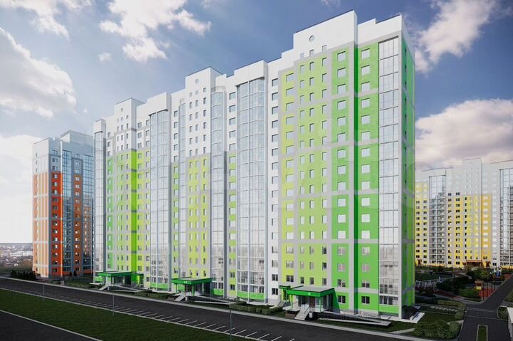 2-к. квартира, 62 м², 10/16 эт.