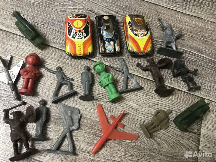 Металлические, оловянные, пластиковые игрушки СССР