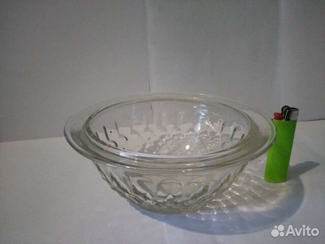 Салатник СССР стекло