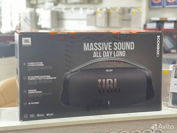 Портативная Колонка JBL BoomBox 3 / Новая