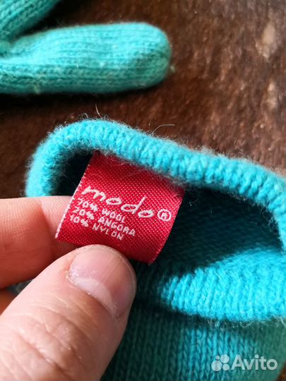 Шарф вязанные перчатки шапки новогодние