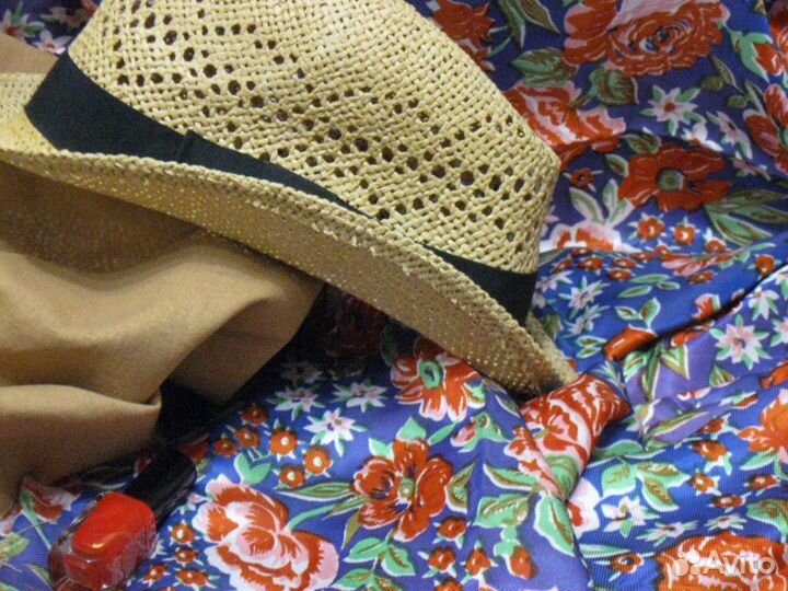 Шелк винтажный (большой отрез)