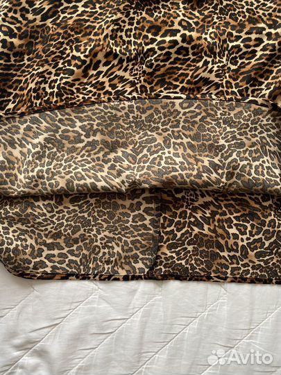 Топ в бельевом стиле леопардовый