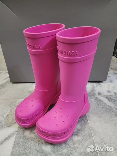 Ботинки Balenciaga Crocs Boots