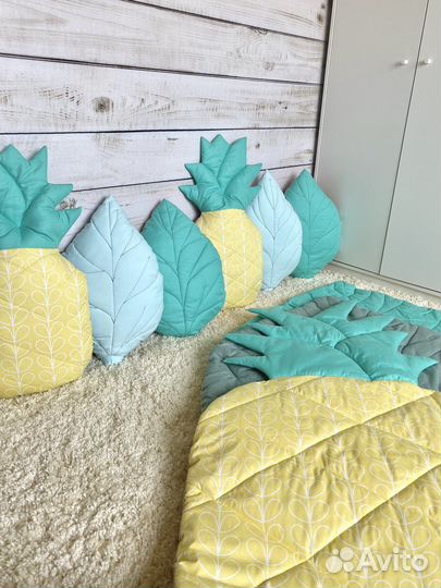 Коврик интерьерный «Ананас»