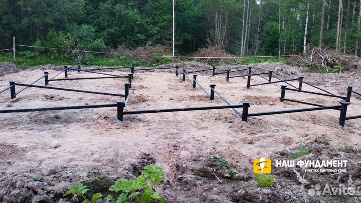 Винтовые сваи под ключ