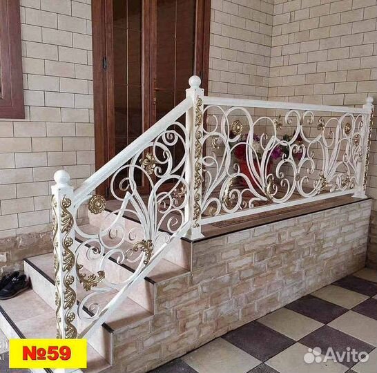 Кованые перила