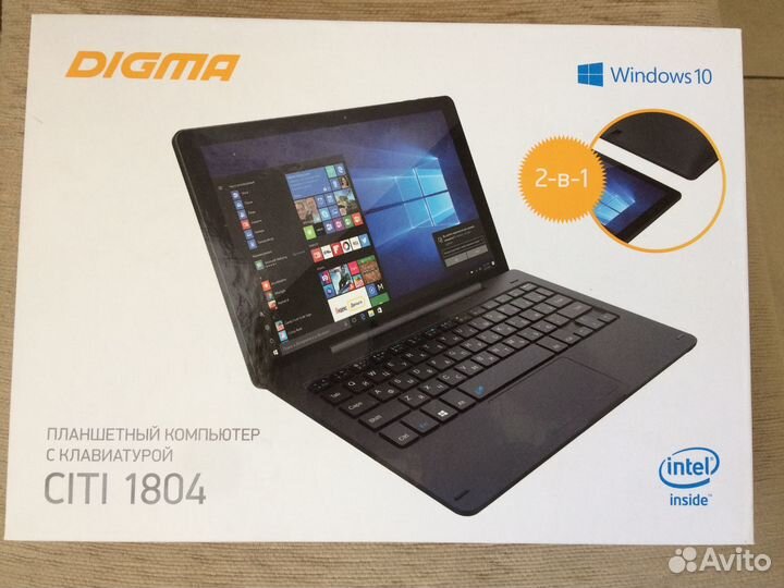 Планшетный компьютер digma citi 1804