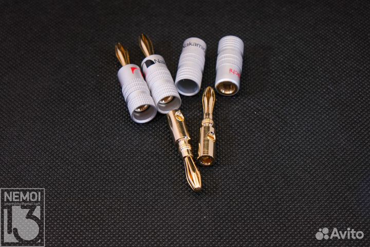 Акустические коннекторы бананы Nakamichi