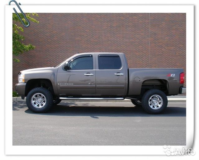 Silverado/GMC Sierra 2500HD/ 3500-crew CAB пороги