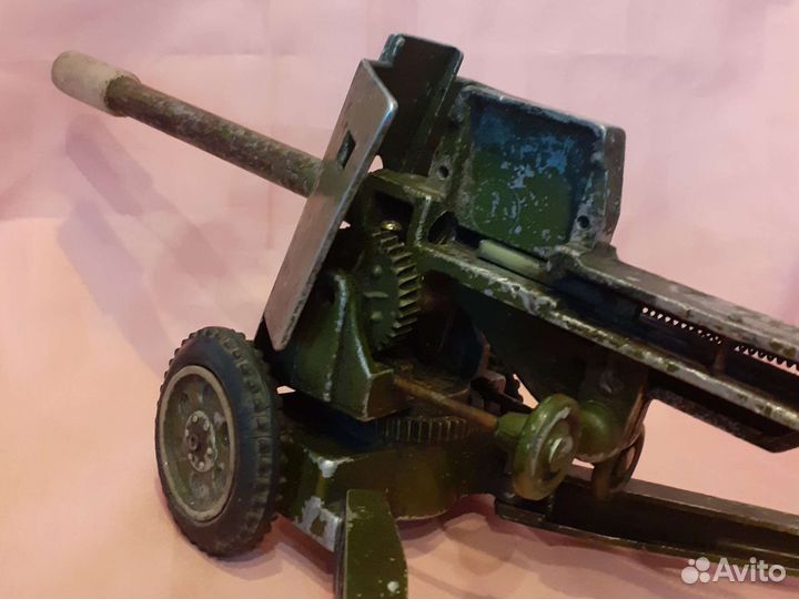 Игрушка пушка СССР