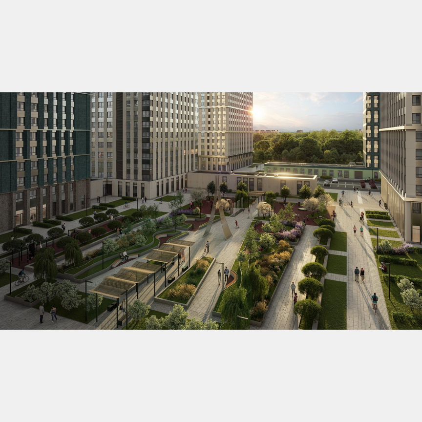 3-к. квартира, 51 м², 4/32 эт.