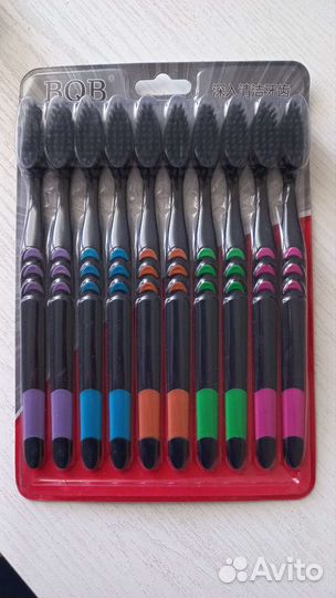 Зубные щётки 10 штук в упаковке